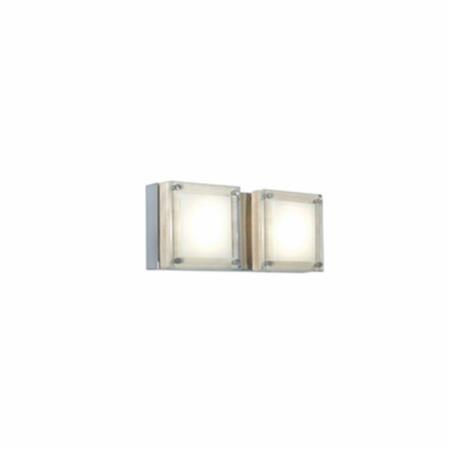 JESCO LIGHTING GROUP 2-Light Wall Sconce Quattro Line Voltage - Series 306.- Birch WS306H-2BI